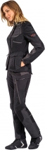 Chaqueta biker IXON LADY EDDAS NEGRO/ANT 