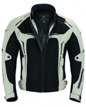 CHAQUETA MOTOR VERANO VULCANO PRT/BRC