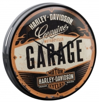 Reloj de pared Harley Davidson *Garaje*