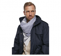 Lenço Multi-funcional Brandit Branco/Azul