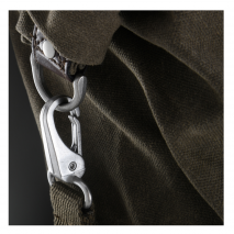 SACO LATERAIS 40L HERITAGE KHAKI OXFORD
