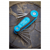  CHAVE HAZET STAR 8 PEÇAS, DOBRÁVEL