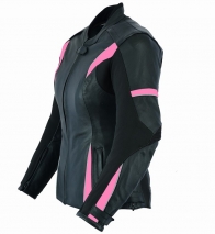 AFRODITA Chaqueta de moto de cuero para mujer