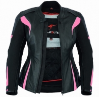 AFRODITA Chaqueta de moto de cuero para mujer