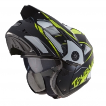 CAPACETE CABERG TOURMAX MARATHON PRT/BRC/FLR