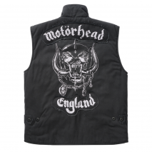 CHALECO MOTORHEAD NEGRO