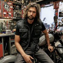 CHALECO MOTORHEAD NEGRO