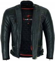 CASACO DE CABEDAL MONTU PRETO