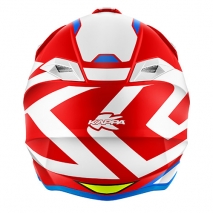 CASCO KAPPA KV49 EVO GREAT MAT ROJO/BLANCO