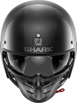 CAP SHARK S-DRAK BLANK CARBON SKIN CARB/PRT