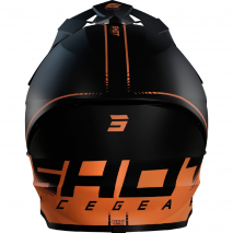 CASCO SHOT FURIOUS RAW 3.0 NEGRO BRONCE MATE