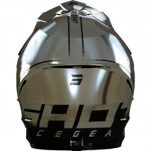 CAPACETE SHOT FURIOUS CHROME GLOSSY 