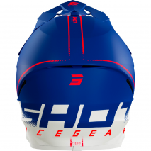 CASCO SHOT FURIOUS RAW 3.0 MARINO ROJO MATE