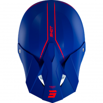 CASCO SHOT FURIOUS RAW 3.0 MARINO ROJO MATE