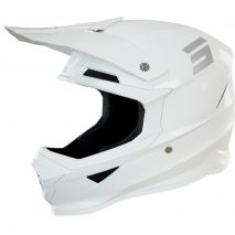 CAPACETE SHOT FURIOUS SOLID WHITE GLOSSY 2.0