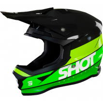 CAPACETE SHOT FURIOUS STORY GREEN GLOSSY