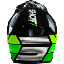 CAPACETE SHOT FURIOUS STORY GREEN GLOSSY