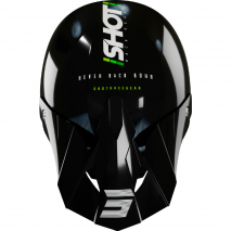 CAPACETE SHOT FURIOUS STORY GREEN GLOSSY