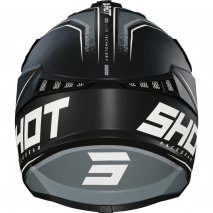 CAPACETE SHOT LITE PRISM BLACK WHITE MATT