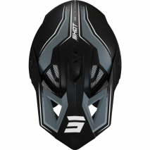 CAPACETE SHOT LITE PRISM BLACK WHITE MATT