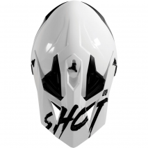 CAPACETE SHOT LITE SOLID BRANCO