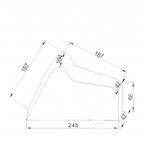 Funda de protección interior XL