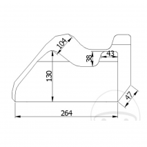 Funda de protección interior XXL