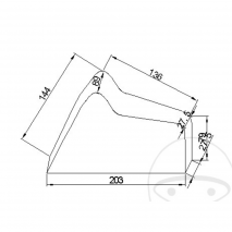Capa proteção indoor M