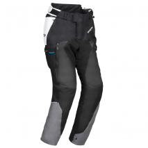 CALÇAS MOTARD IXON BALDER  PRETO/CINZA/AZUL