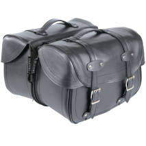 HIGHWAY 1 SADDLEBAGS FAUX LEATHER 27 L