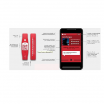 Pulseira QR silincode S.O.S