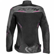 CHAQUETA IXON LADY DRACO NEGRO/ANTRACITA/ROSA