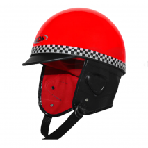 Casco Abierto Classico Rojo