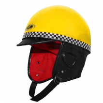 Casco abierto clásico amarillo