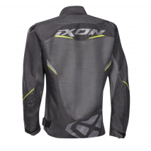 CHAQUETA IXON DRACO ANTRACITA/GRIS/NEON