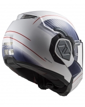 CAPACETE LS2 FF906 ADVANT COOPER - BRANCO/AZUL 
