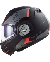 CAPACETE LS2 FF906 ADVANT CODEX - PRETO MATE/TITAN