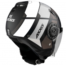 CAPACETE AXXIS METRO COOL CNZ/BRC