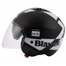 CAPACETE BLAUER BET HT PRETO/BRANCO