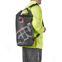 BOLSA ROLLO IMPERMEABLE 30 LT GIVI GRIS ROJO