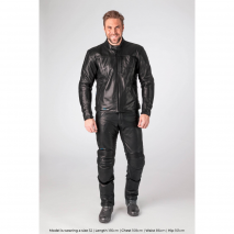 Halvarssons chaqueta de cuero Racken impermeable