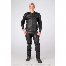 Abrigo Risberg de mujer de piel Halvarssons 