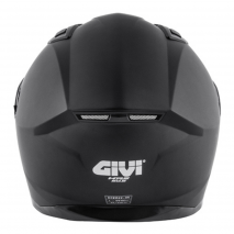CAPACETE GIVI 50.6 STOCCARDA SOLID PRETO MATT