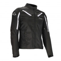 CHAQUETA ACERBIS CE X-MAT MUJER NEGRO/BLANCO