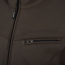 CASACO DE CABEDAL BERING DERBY CASTANHO