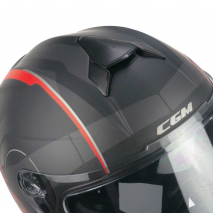 CASCO CGM 321G ATOM SPORT NEGRO/VRM