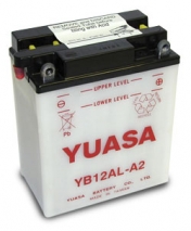 BATERIA YUASA YB12AL-A2 CP C/ ELECTROLITOS (EN500)