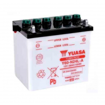 BATERIA YUASA Y60-N24L-A CP C/ ELECTROLITOS
