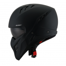 CASCO SUOMY ARMOUR PLAIN MAT NEGRO