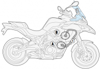 VARAO MOTOR SUPERIOR KAPPA BENELLI TRK502